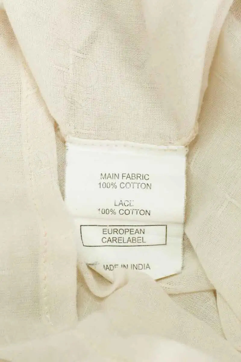 Blouse Vanessa Bruno Beige en Coton