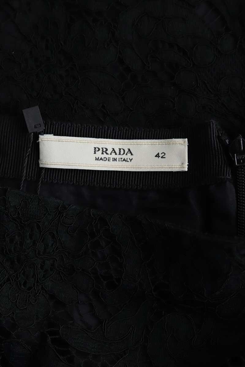 Mi-longueur Prada  Noir