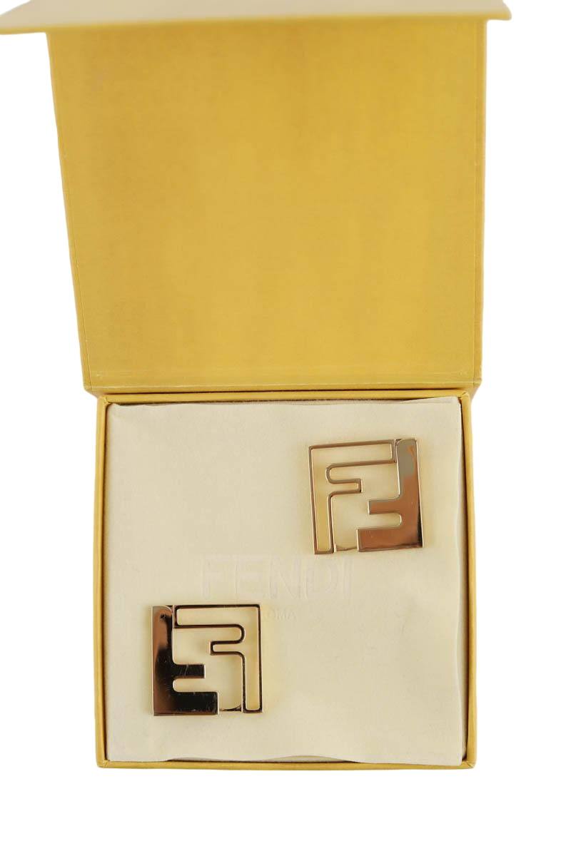 Boucles d'oreilles Fendi  Doré