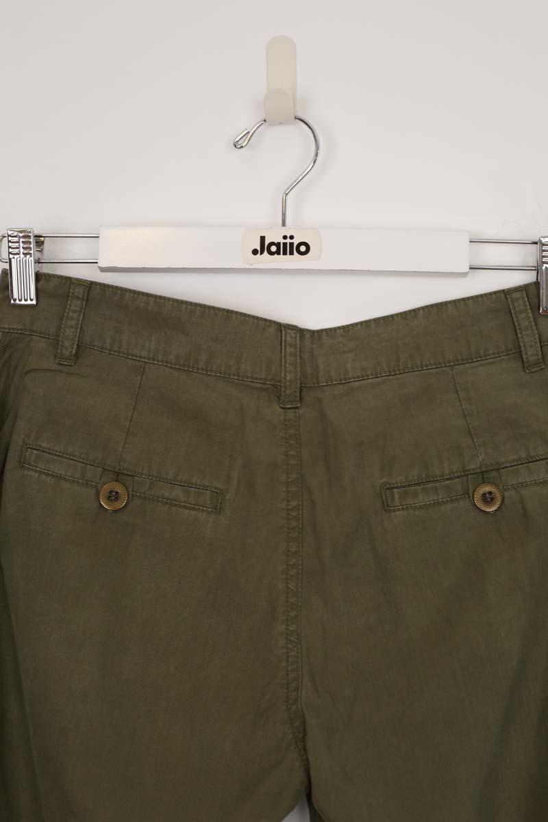 Pantalons Carot Maje  Kaki