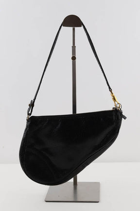 Mini sacs Dior Saddle vintage Classic Noir