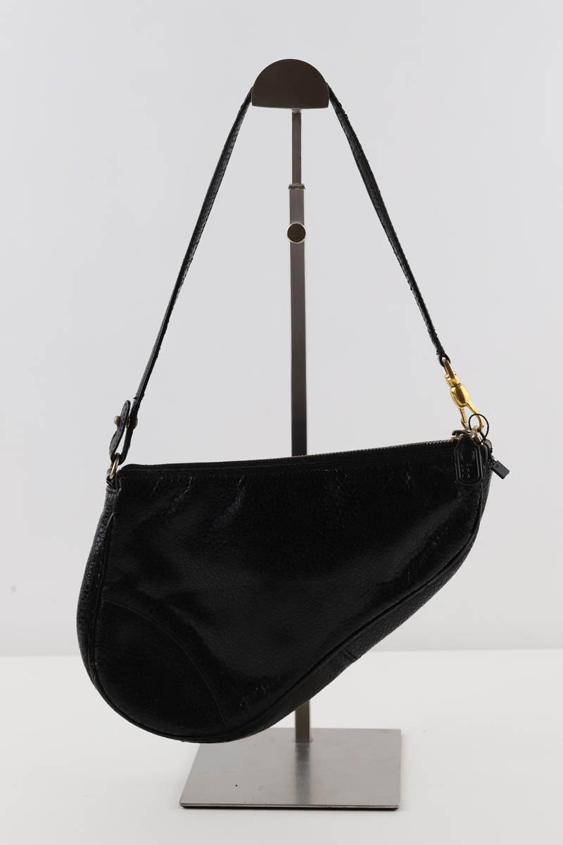 Mini sacs Dior Saddle vintage Classic Noir