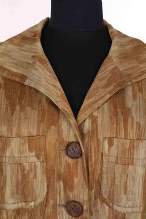 Veste Yves Saint Laurent Beige en Coton