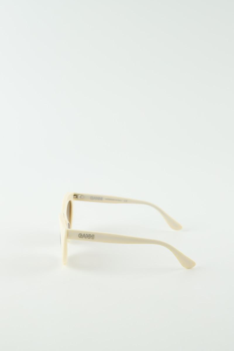 Lunettes de soleil Ganni  Blanc