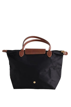 Sac à main Longchamp Pliage Noir en Tissu