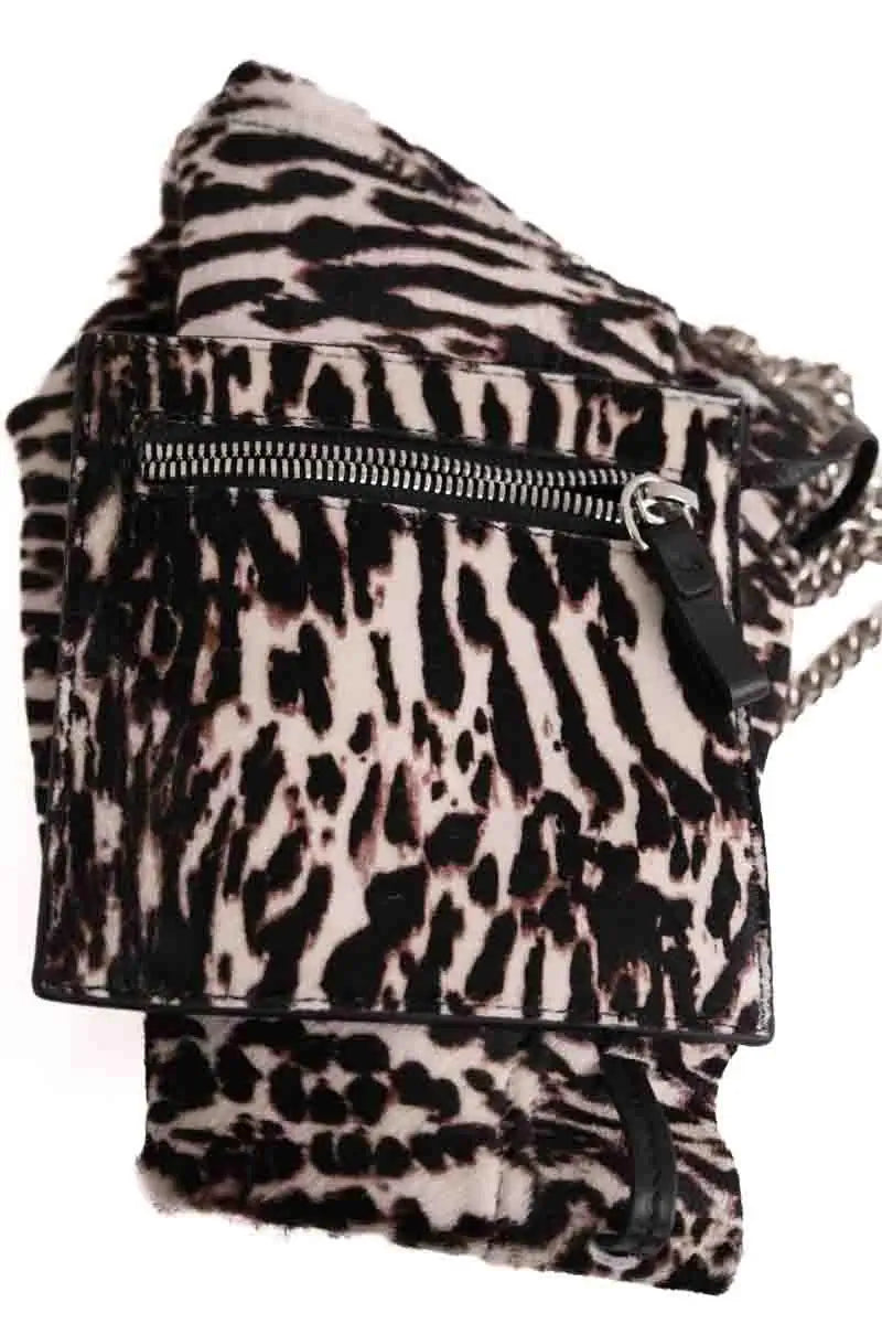 Mini sac Iro Noir en Cuir