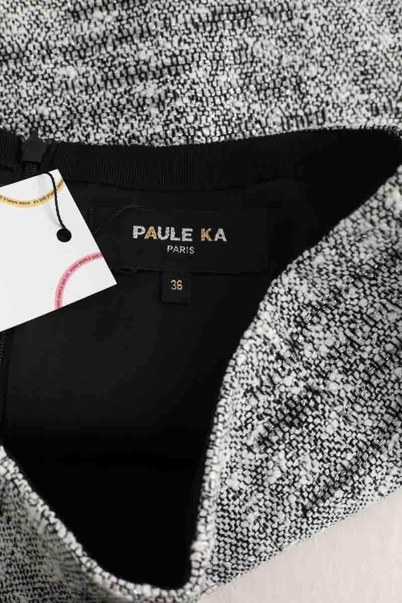 Mini jupe Paule Ka  Gris