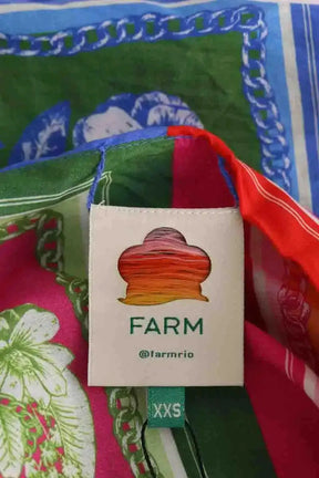 Mini jupe Farm Rio Multicolore en Coton