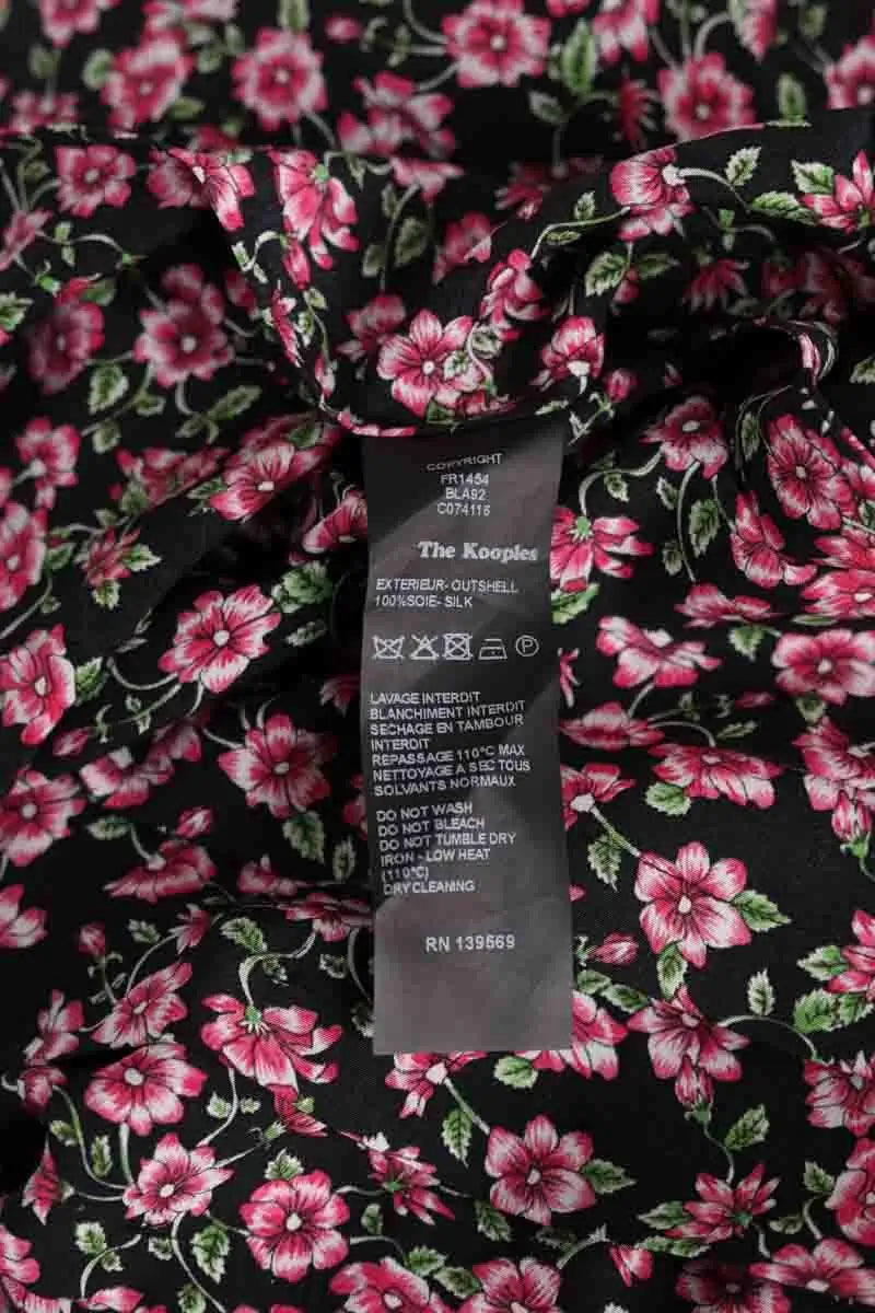 Robe The Kooples Noir en Synthétique