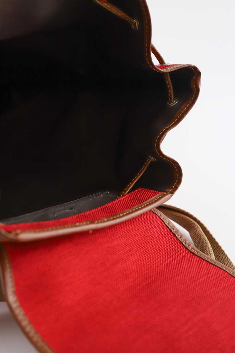 Sac à dos Lancel  Rouge