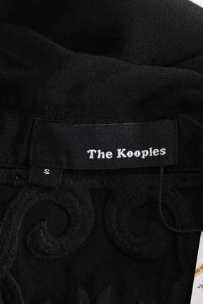 Blouse The Kooples Noir en Synthétique