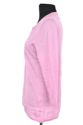 T-shirt Eric Bompard Rose en Cachemire