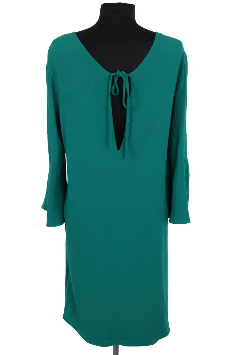 Robe Sandro Vert en Viscose