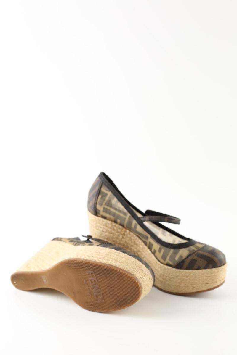 Talons Fendi  Marron