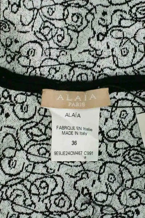 Jupe Alaïa Noir en Viscose