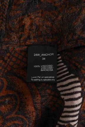 Jupe Mes Demoiselles Marron en Viscose