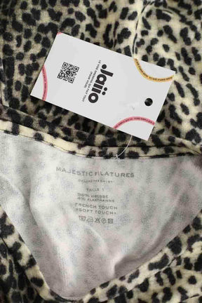 T-shirt Majestic Filatures  Marron