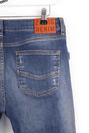 Jean slim Zadig & Voltaire Bleu en Coton