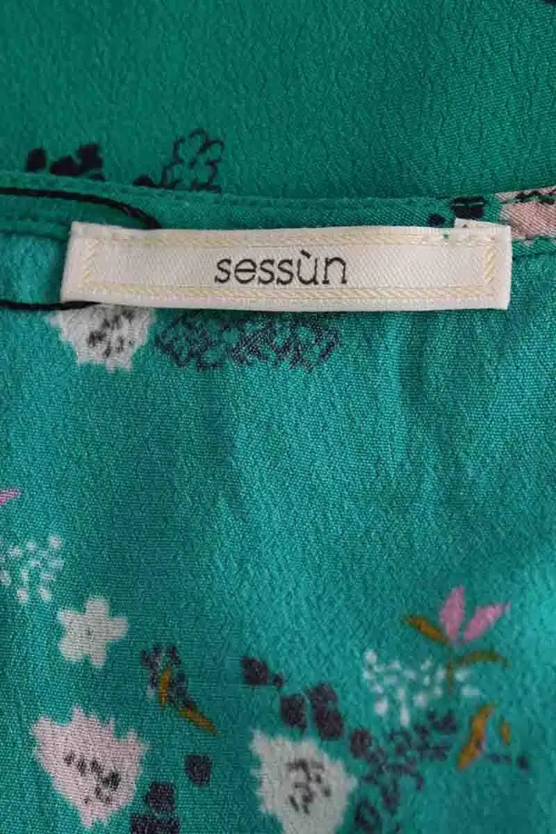 Blouse Sessun Vert en Viscose