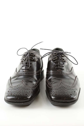Chaussures à lacets Miu Miu  Noir