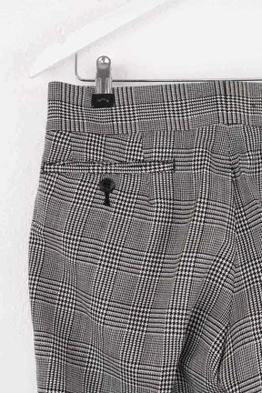Pantalon droit Comme Des Garçons Noir en Laine