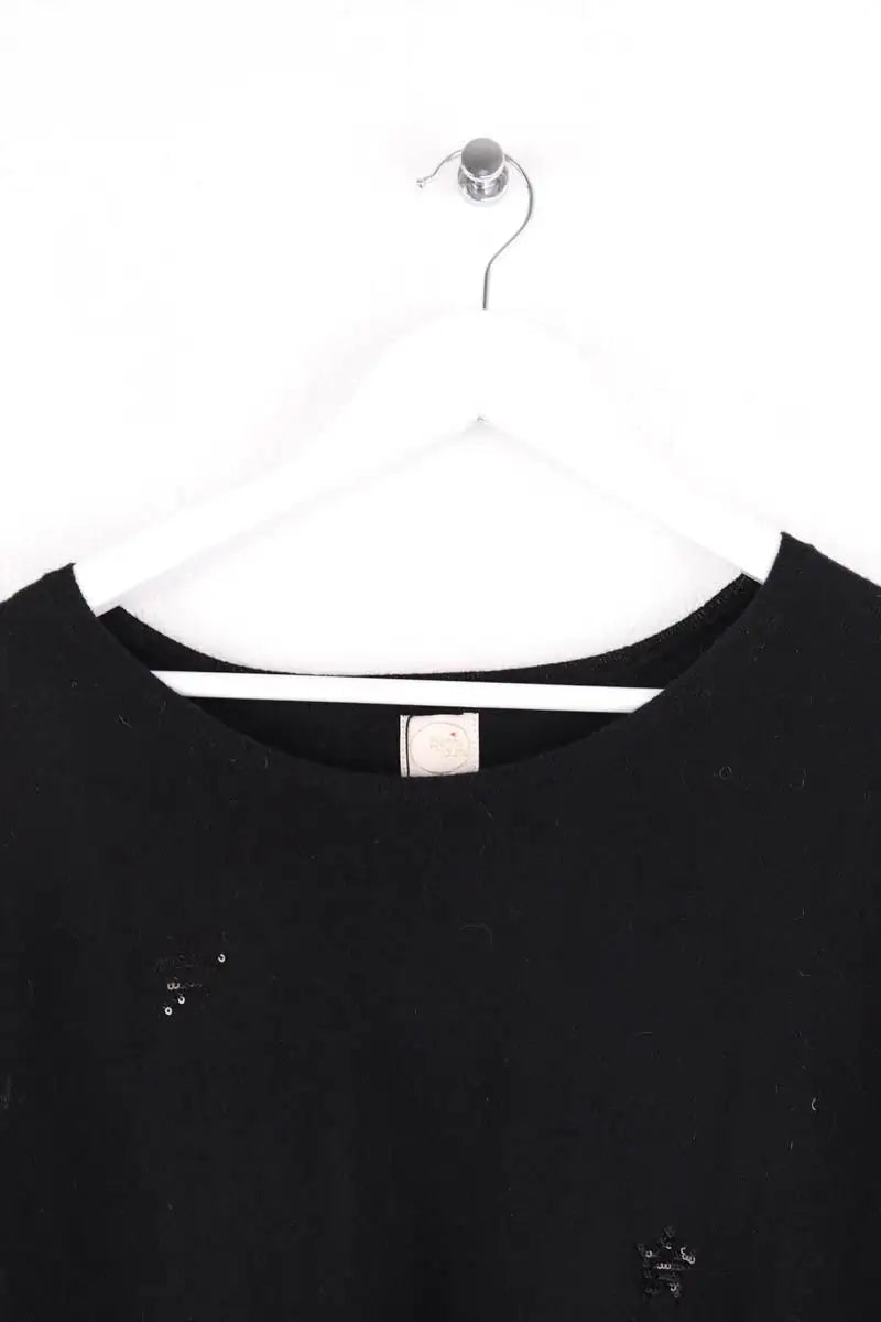 Pull Des Petits Hauts Noir en Laine
