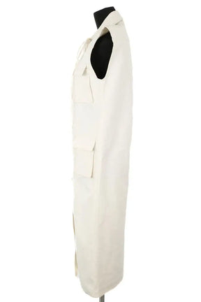 Robe Carolina Ritzler Ecru en Coton