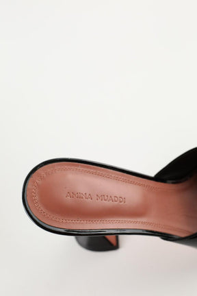 Mules Amina Muaddi  Noir