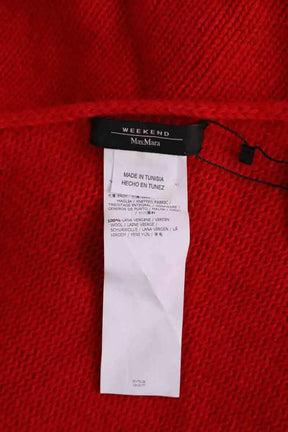 Cape Max Mara Other Rouge en Laine