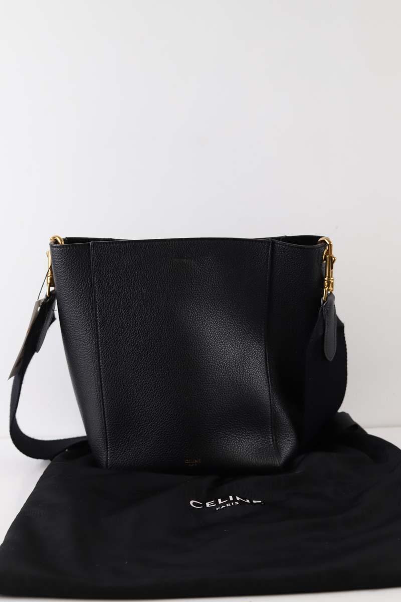 Sacs porté épaule Celine Seau Sangle Noir