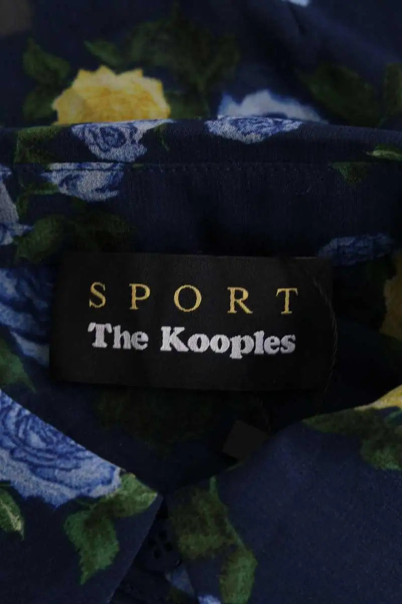 Chemise The Kooples Marine en Synthétique