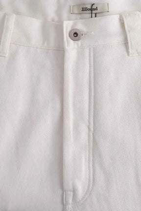 Jean droit JJJJound Blanc en Coton