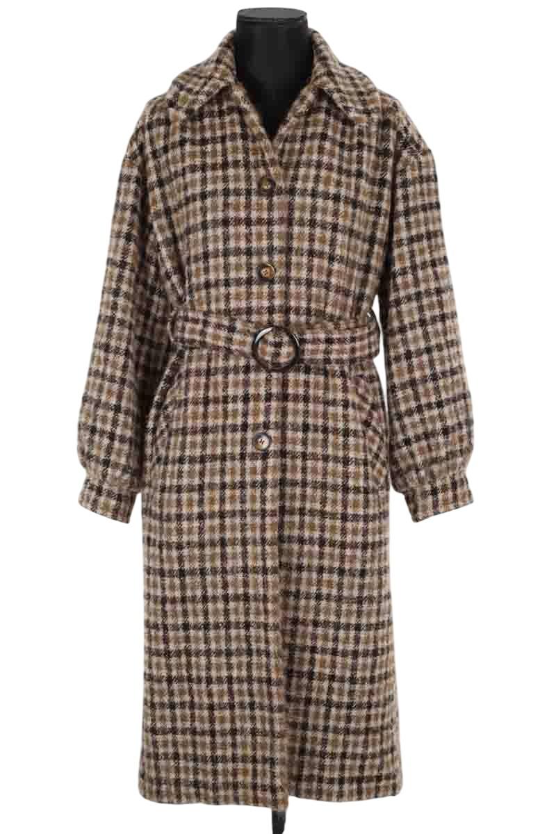 Manteau Rouje  Marron