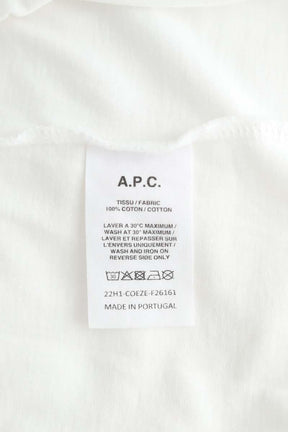 T-shirts APC  Blanc
