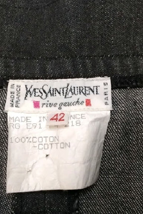 Jupe Saint Laurent  Noir