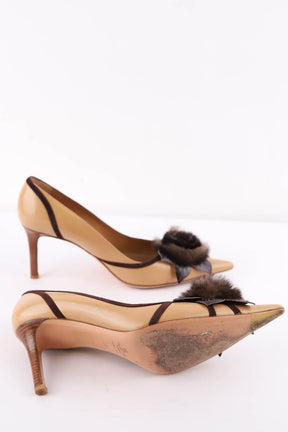 Talons Valentino  Marron