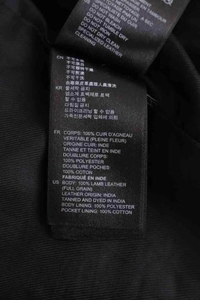 Veste Sandro Noir en Cuir