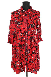 Mi-longueur Bash  Rouge
