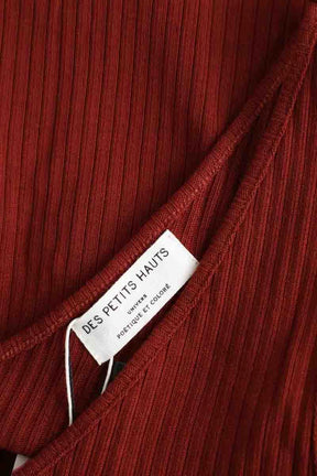 Top Des Petits Hauts  Rouge