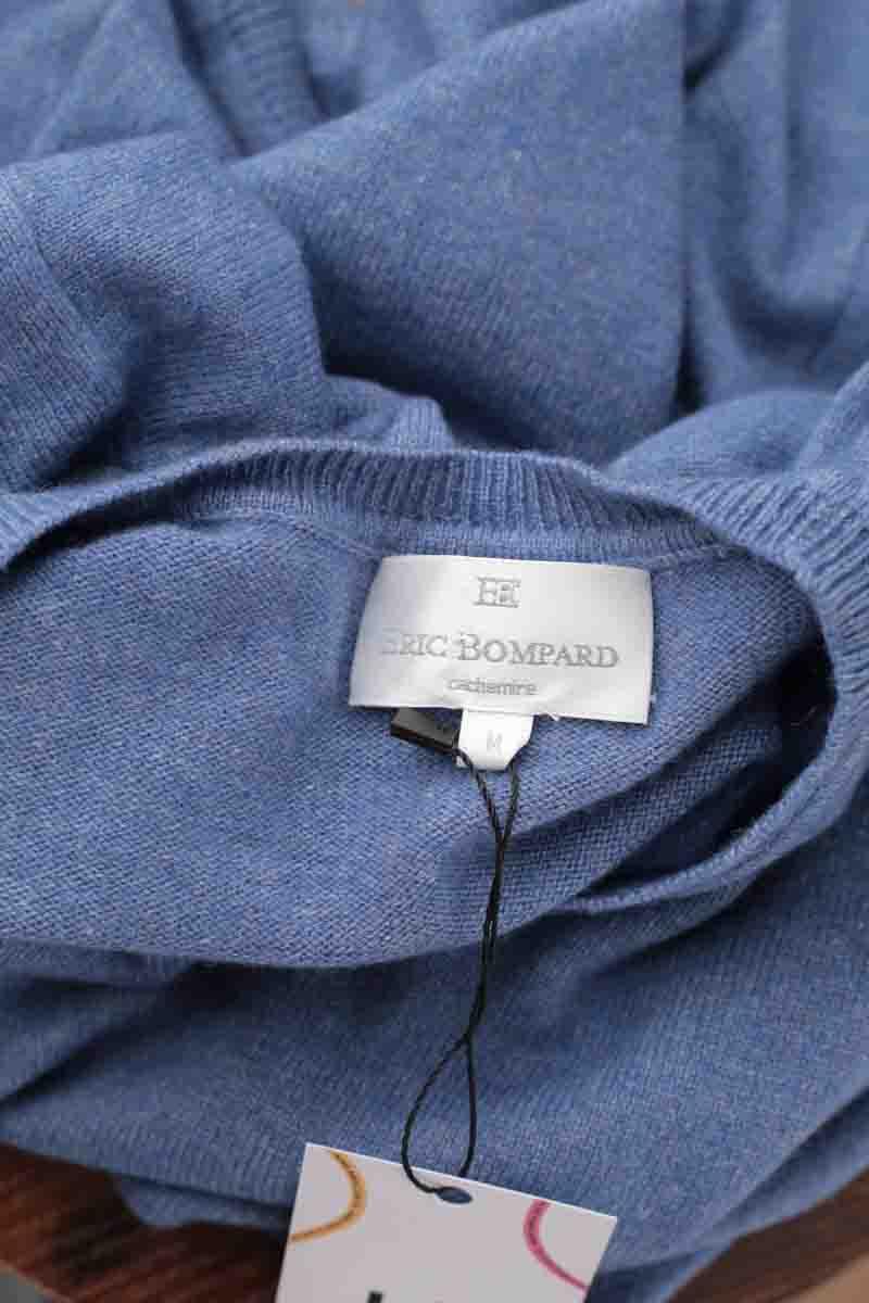 Pull Eric Bompard En Cachemire - Taille 38 (S) - Couleur Parme - Occasion Parfait état