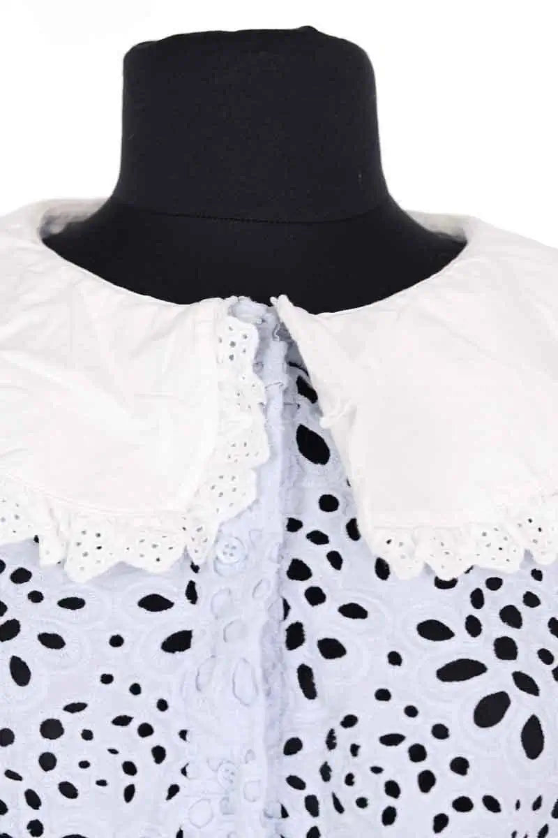 Blouse Maje Bleu en Coton