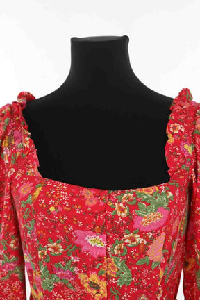 Mi-longueur Sézane  Rouge