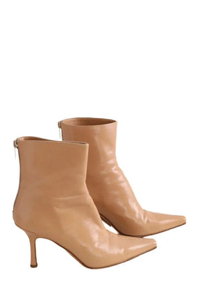 Boots Jimmy Choo Beige en Cuir