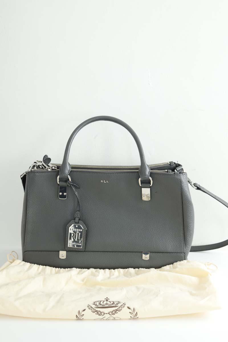 Sac à main Ralph Lauren  Gris