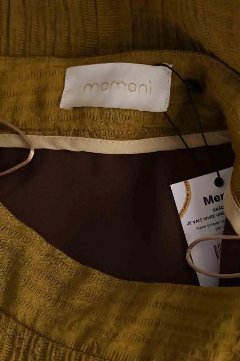Jupe Momoni Kaki en Viscose