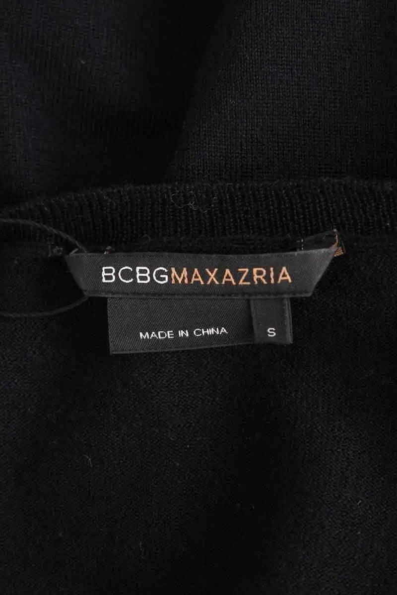 Pull BCBG Max Azria Noir en Laine