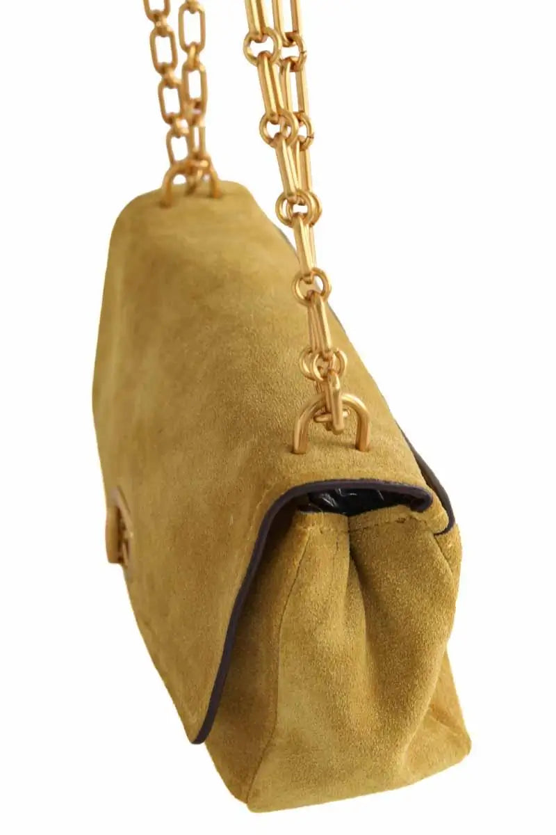 Sac à main Michael Kors Bryant Kaki en Daim