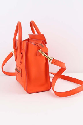Bandoulière Celine Luggage Phantom Orange