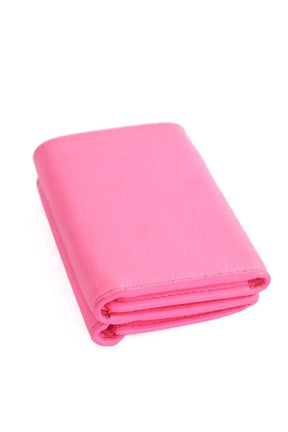 Porte-monnaie Balenciaga 391446 5610 X 584046 Rose en Cuir