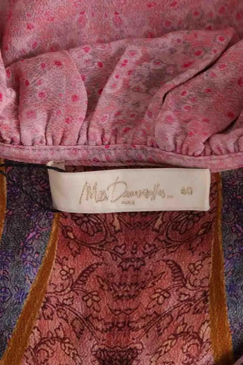 Blouse Mes Demoiselles Baclia Rose en Viscose